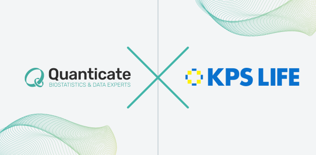 Quanticate announces strategic partnership with KPS Life.