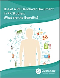 PK Handover Document in  PK Studies