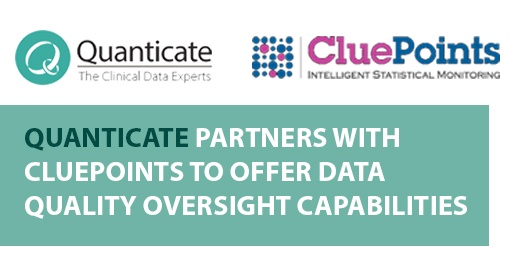 Quanticate partners with CluePoints to offer Data Quality Oversight capabilities