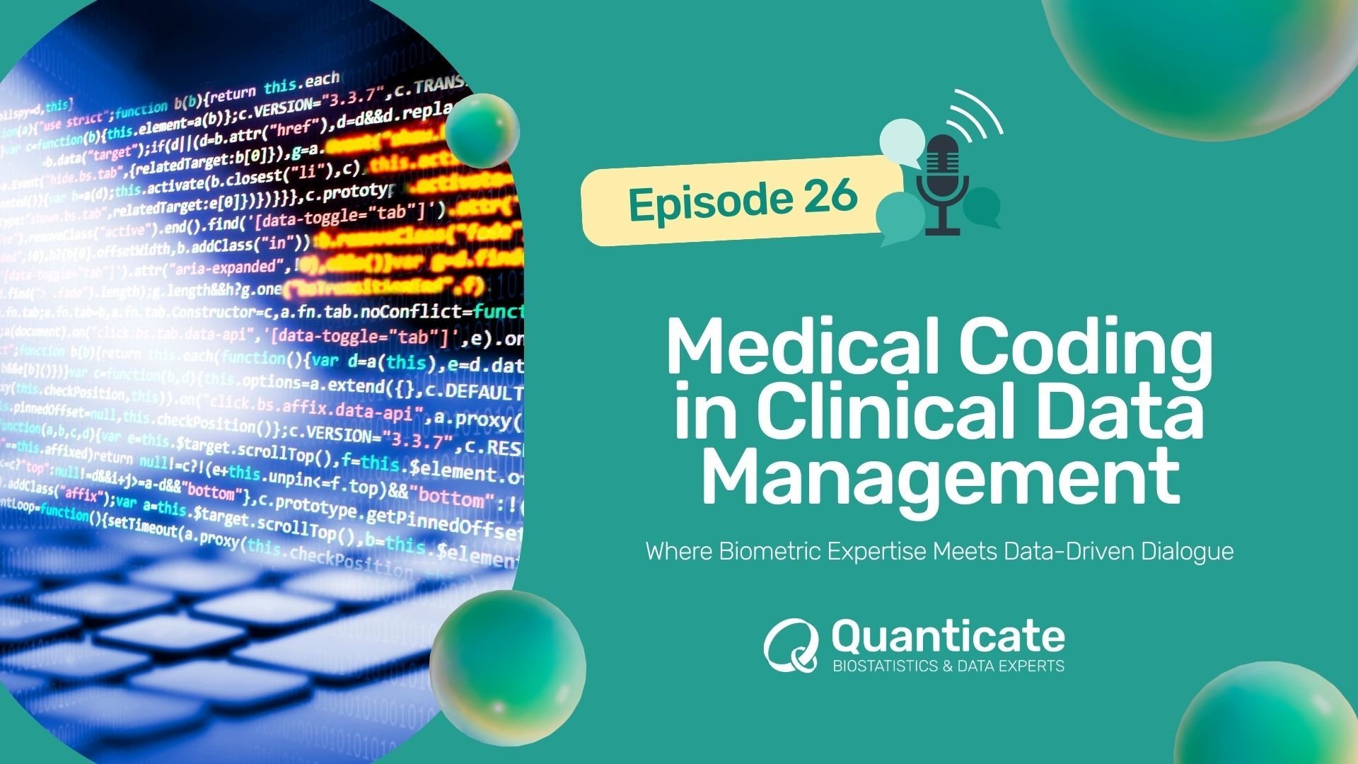 QCast Header Medical Coding