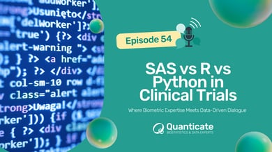 QCast Episode 54: SAS vs R vs Python in Clinical Trials