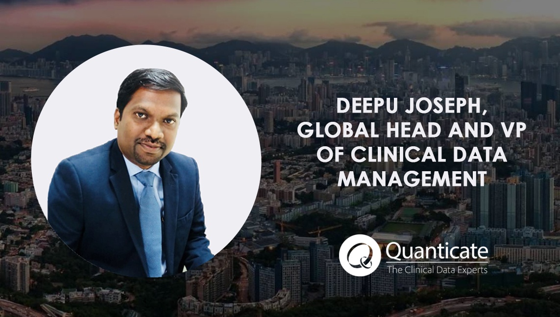 Quanticate Appoints Deepu Joseph Global Head and VP of Clinical Data Management