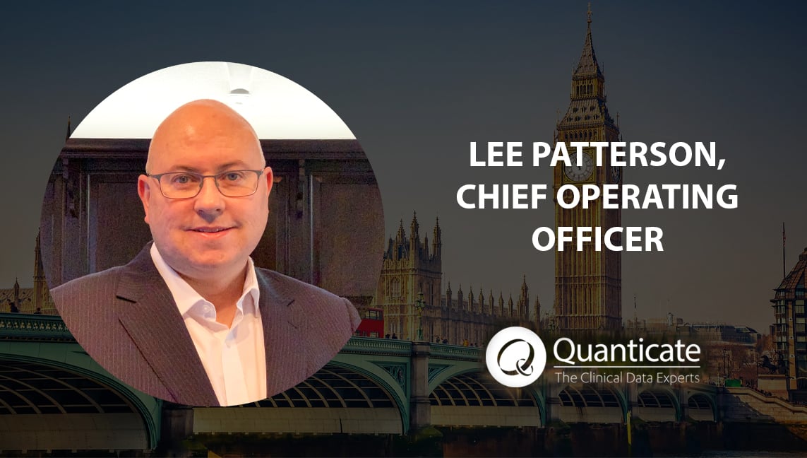 Quanticate Appoints Lee Patterson as Chief Operating Officer