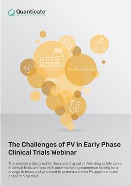 The Challenges of Pharmacovigilance in Early Phase Clinical Trials Webinar
