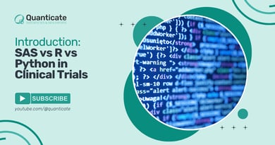 An Introduction to SAS vs R vs Python in Clinical Trials [Video]